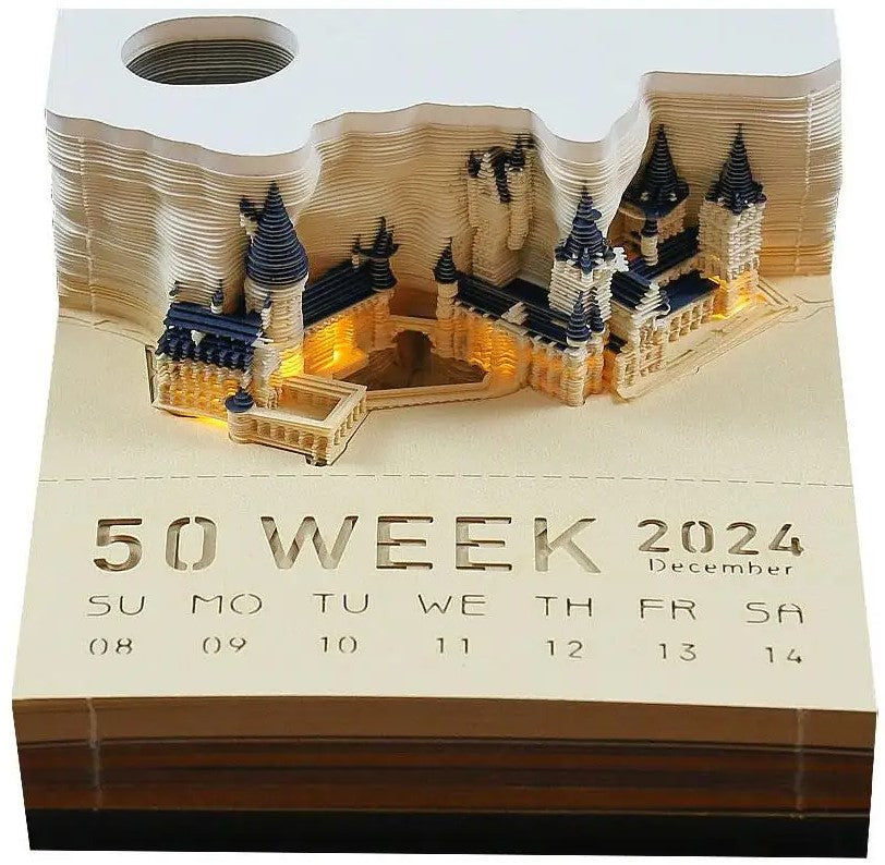 3D Calendar Magic Castle